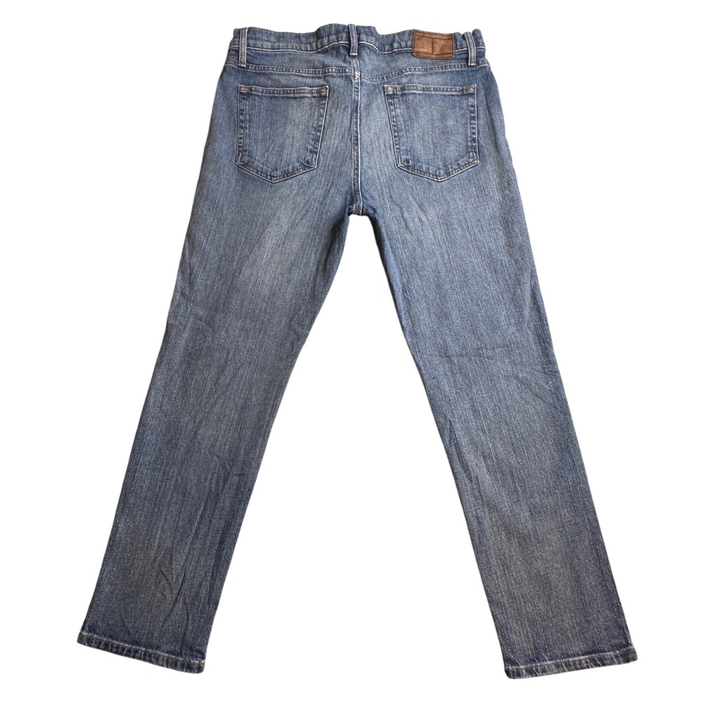 Tommy Hilfiger Denim Straight Leg Jeans Mens 36x30 (35x28) Medium Wash Denim
